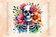 Floral Skull|Printable Animal Sticker Product Image 3