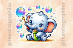 Elephant|Printable Animal Sticker Product Image 2