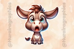 Donkey|Printable Animal Sticker Product Image 2