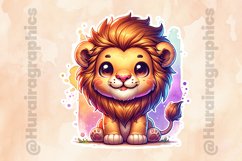 Lion|Printable Animal Sticker Product Image 2