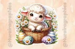 Sheep|Printable Animal Sticker Product Image 2