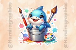 Shark|Printable Animal Sticker Product Image 2