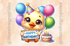 Duck|Printable Animal Sticker Product Image 2