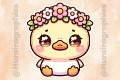 Duck|Printable Animal Sticker Product Image 2