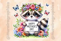 Raccon|Printable Animal Sticker Product Image 2