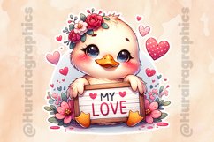 Duck|Printable Animal Sticker Product Image 3