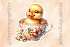 Duck|Printable Animal Sticker Product Image 2
