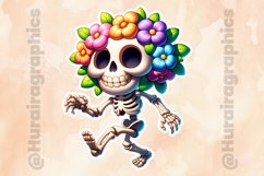 Floral Skull|Printable Animal Sticker Product Image 2
