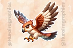 Owl|Printable Animal Sticker Product Image 2