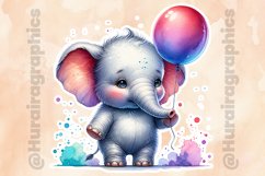 Ballon Animals|Printable Animal Sticker Product Image 2