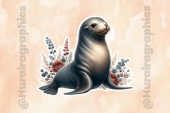 Sea Lion|Printable Animal Sticker Product Image 2