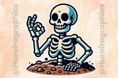 Floral Skull|Printable Animal Sticker Product Image 3