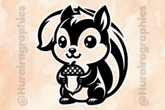 Silhouette Animal |Printable Animal Sticker Product Image 2