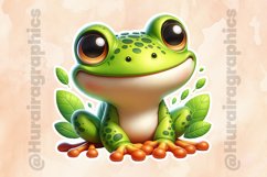 Frog|Printable Animal Sticker Product Image 2