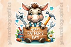 Donkey|Printable Animal Sticker Product Image 2