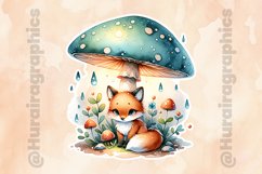 Fox|Printable Animal Sticker Product Image 2