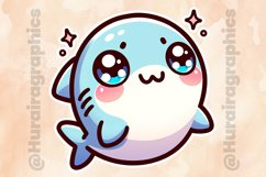 Whale|Printable Animal Sticker Product Image 2