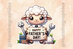 Sheep|Printable Animal Sticker Product Image 2