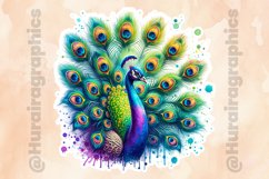 Peacock|Printable Animal Sticker Product Image 2