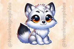 Fox|Printable Animal Sticker Product Image 2
