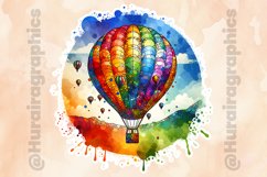 Hot Air Ballon |Printable Animal Sticker Product Image 3