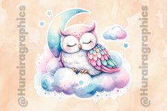 Owl|Printable Animal Sticker Product Image 2