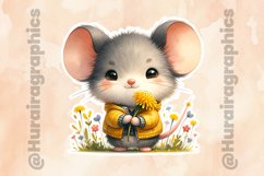 Mouse|Printable Animal Sticker Product Image 2