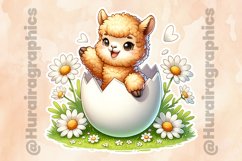 Alpaca|Printable Animal Sticker Product Image 2