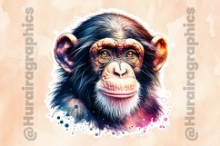 Monkey|Printable Animal Sticker Product Image 2