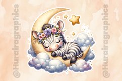 Zebra|Printable Animal Sticker Product Image 2