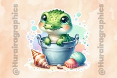 Crocodile|Printable Animal Sticker Product Image 2