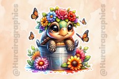 Turtle|Printable Animal Sticker Product Image 2