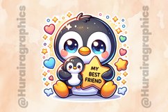 Penguin|Printable Animal Sticker Product Image 2