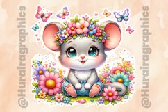 Mouse|Printable Animal Sticker Product Image 2
