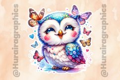 Owl|Printable Animal Sticker Product Image 2