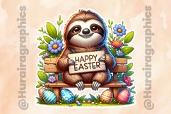 Sloth|Printable Animal Sticker Product Image 2