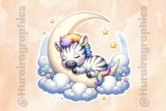 Zebra|Printable Animal Sticker Product Image 2