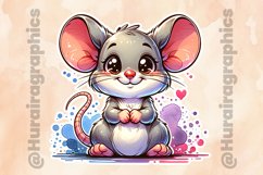 Mouse|Printable Animal Sticker Product Image 2