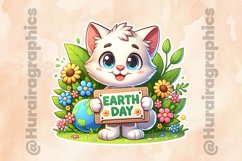 Cat|Printable Animal Sticker Product Image 2