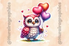 Owl|Printable Animal Sticker Product Image 2