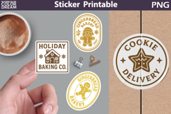 Christmas Stamp Sticker Printable Bundle | Special Delivery Product Image 4