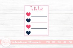 Valentine Planner Sticker | Valentine&#039;s Day Card Sticker Product Image 1