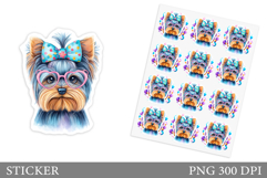 Cute Dog Stickers Design. Dog Sticker Printable Product Image 1