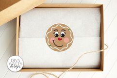 Gingerbread Sticker PNG Bundle | Christmas / Winter Product Image 5