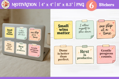 Motivation Stickers cozy affirmation stickers Product Image 1
