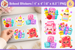 Cute School Stickers kawaii classroom PNG Product Image 1