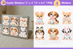 Easter Cute Farm Animals and Puppies Stickers Product Image 7