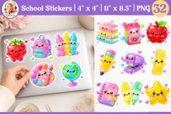Printable Cute Summer Animal Stickers Bundle Product Image 1