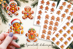 Cute christmas 3d Stickers | Christmas Stickers Product Image 1