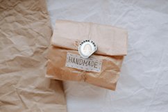 Boho Rainbow Packaging Stickers Canva Template Product Image 4